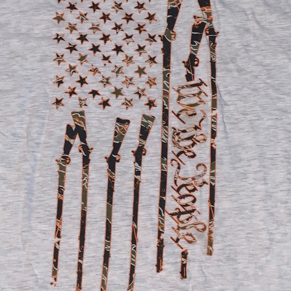 Howitzer We The People New T-Shirt Mens Light Gray Heather Size Large - Picture 3 of 6